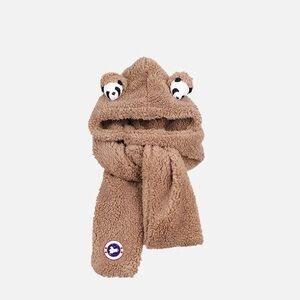 Canada Goose Brown Teddy Bear Scarf